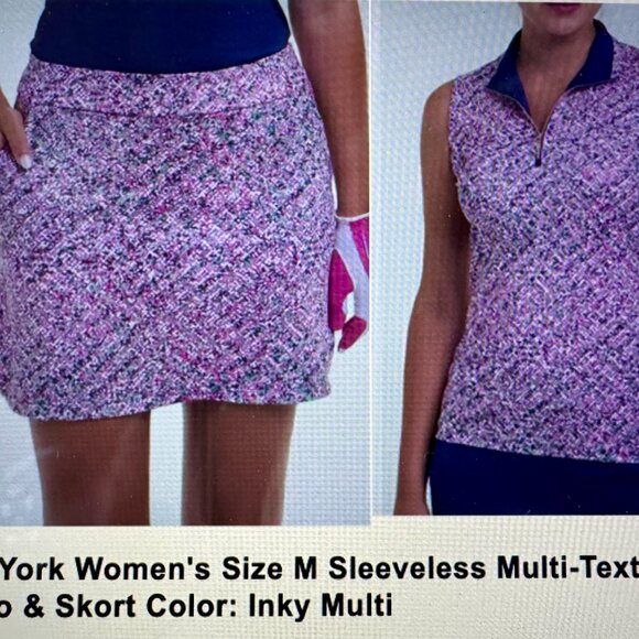 EP New York Slvls Polo & Skort, NWT - Picture 1 of 5